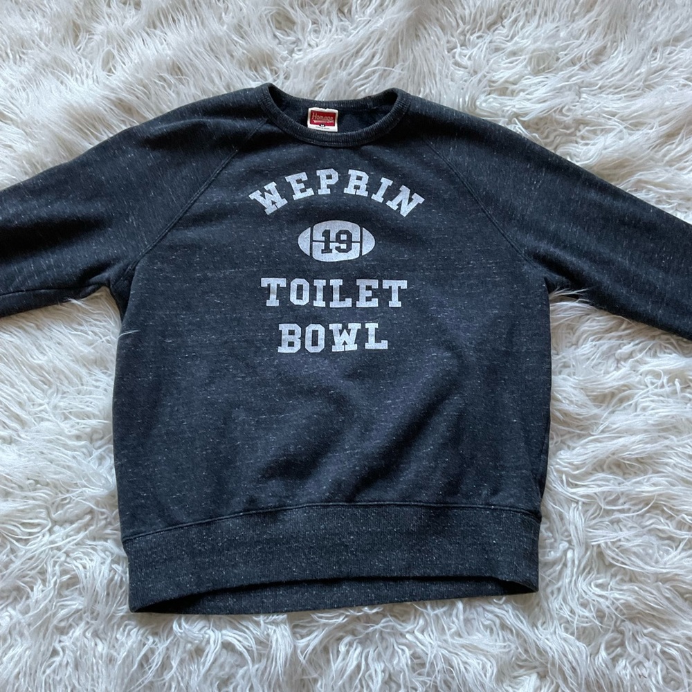Homage Weprin Toilet‎ Bowl Sweatshirt
